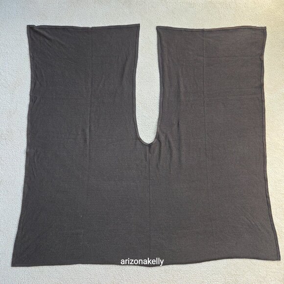 Lilly Pulitzer Cashmere Knit Wrap Chocolate Brown - Picture 3 of 10